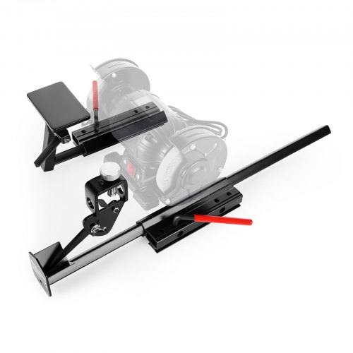 VEVOR Sistema de Afilado Plantilla de Afilado Multiusos para Amoladora de Banco de 15,24 cm y 20,32 cm con Plataforma, Brazo de Soporte Largo para Cinceles, Torneado de Madera, Cepillos de Hierro