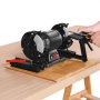 VEVOR Sistema de Afilado Plantilla de Afilado Multiusos para Amoladora de Banco de 15,24 cm y 20,32 cm con Plataforma, Brazo de Soporte Largo para Cinceles, Torneado de Madera, Cepillos de Hierro