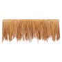 VEVOR Techo de Paja Artificial 40 x 100 cm, Estilo Mexicano, para Faldón de Bar Tiki, Impermeable e Ignífugo, Ideal para Patio, Piscina, Playa, Decoración de Fiestas Hawaianas, Natural y Realista