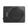 VEVOR Subwoofer para Debajo del Asiento para Automóvil 203 mm 300 W Altavoz Compacto para Coche Amplificador Incorporado Entrada de Nivel Alto Bajo Controlador de Volumen Control Remoto con Cable
