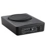 VEVOR Subwoofer para Debajo del Asiento para Automóvil 203 mm 300 W Altavoz Compacto para Coche Amplificador Incorporado Entrada de Nivel Alto Bajo Controlador de Volumen Control Remoto con Cable