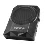 VEVOR Under-Seat Car Subwoofer 400W 254mm Slim Car Subwoofer with Power Supply, Subsystem with Built-in Amplifier, High/Low Level Input and Volume Control for SUVs and Trucks