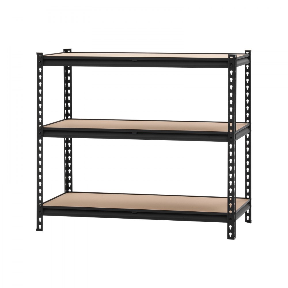 VEVOR Estantería Almacenaje Metálica de 5 Niveles 1025 x 517 x 1813 mm, Estantería Multiusos Altura Ajustable, Capacidad 1134 kg en Total con Estructura de Acero para Trastero Dormitorio Garaje Sótano