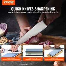 VEVOR Kit de afilado de cuchillos con piedra de afilar, 3 uds., piedras para afilar cuchillos, grano 150-8000
