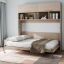 VEVOR Murphy Bed Spring Mechanism 1525 x 2090 x 1550 mm, Murphy Bed Kit, Deluxe, DIY Kit Mechanical Hardware for Wall Beds, Pneumatic Lever Bed Support, Folding Cabinet Wall Bed