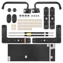 VEVOR Kit de Cama Plegable Tamaño Full Vertical Soporte de Marco para Cama