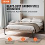 VEVOR Kit de Cama Plegable Tamaño Queen Vertical Soporte de Marco para Cama