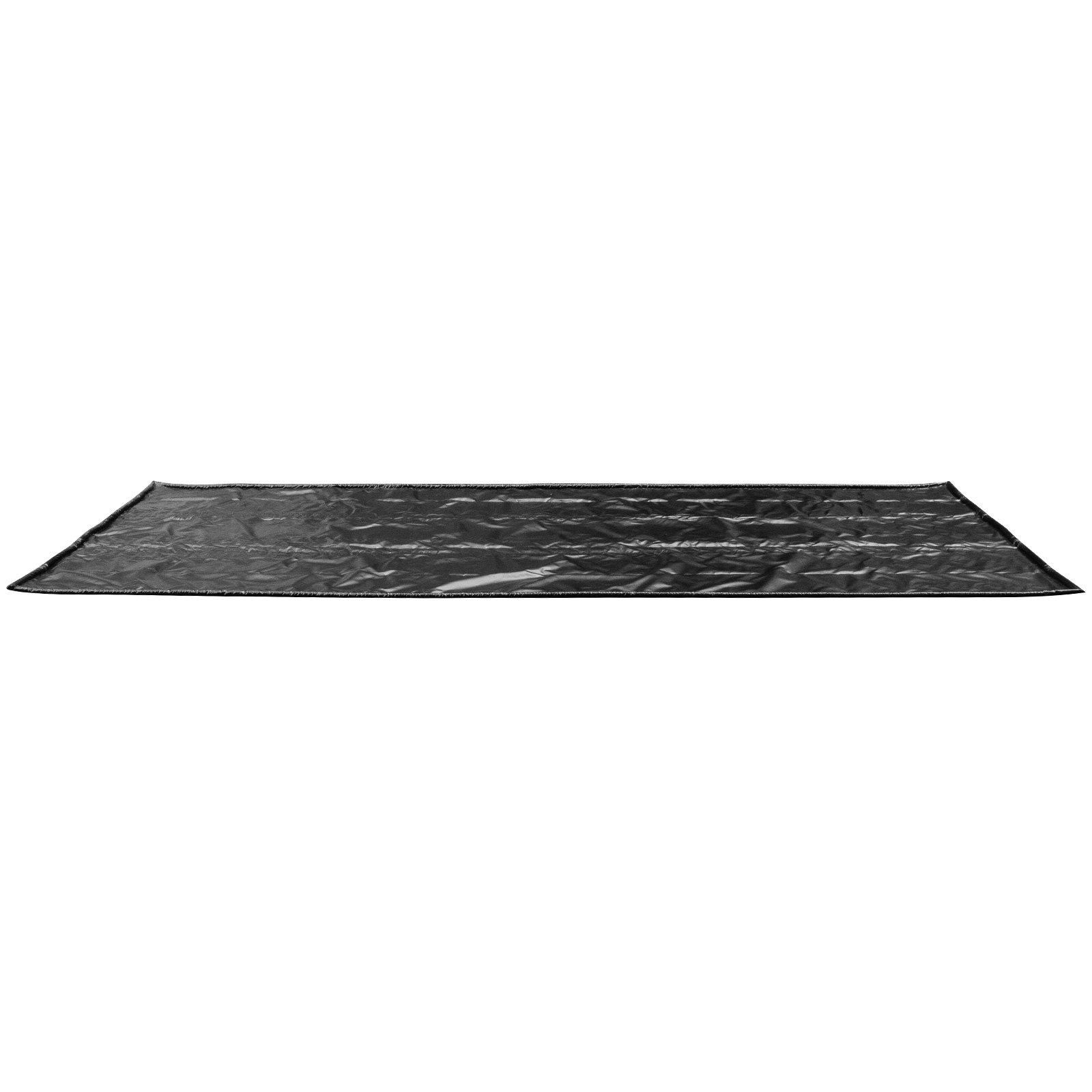 VEVOR Estera del Piso del Garaje 2,75 x 6,7 m, Revestimiento de Poliéster para Suelo de Garaje, Alfombrillas Antideslizantes de PVC Negras para Camiones o Garaje Protector Suelo Estera Antideslizante