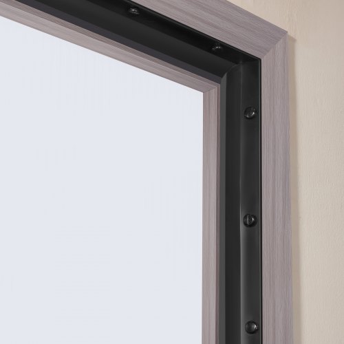 VEVOR Tiras de Sellado para Puertas de Garaje Superiores y Laterales, Sellos para Puertas de Garaje de TPE de 6,09 m, Reemplazo Universal Compuesto Suave y Duro Resistente a la Intemperie, Negro