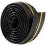 VEVOR Sealing Strip for Garage Door Thresholds 3.05 m Universal Sealing Strip for Garage Door Bottoms with Adhesive, Weatherproof Strip for Garage Door Underside Improved Thick PVC Replacement