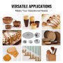 verstl-app: cuencos de madera, tazas, cucharas, piezas de ajedrez, platos y mandril de torno VEVOR para necesidades versátiles