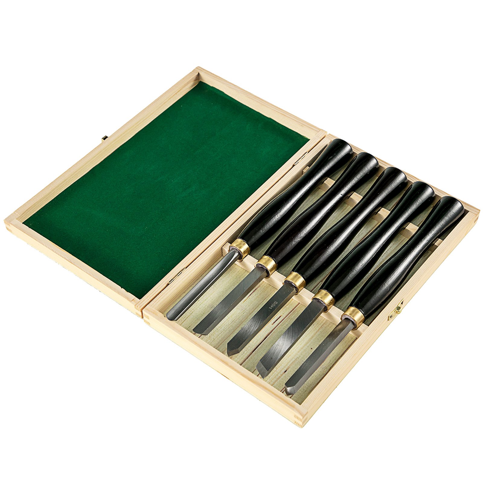 Cinceles De Madera Set De Herramientas De Talla De Madera 5 Piezas Con Maleta