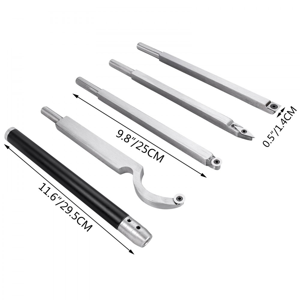 Herramientas De Torneado De Madera Para Torno, 4 Pcs, Cinceles De Torneado