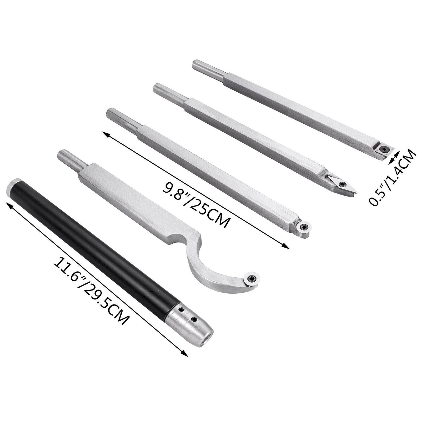 Herramientas De Torneado De Madera Para Torno, 4 Pcs, Cinceles De Torneado