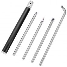VEVOR Tornos para metal, madera, cuchillas de 4 uds., Trabajo con cinceles de torneado