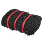 VEVOR Red para Pacas Redondas, 1,5 x 1,5 x 1,5 m, Agujeros de 38,1 x 38,1 mm, Material PE, Diseño sin Nudos, con Bridas, Lanzadera de Aguja, Hilo de Reparación y Bolsa de Almacenamiento, 1 ud
