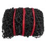 VEVOR Round Bale Hay Net, 1.5 x 1.5 x 1.5 m, 44.45 x 44.45 mm Holes, PE Material, Reinforced Knotted Design, with Zip Ties, Needle Shuttle, and Repair Twine, Slow Feeder Round Bale Net for Horses