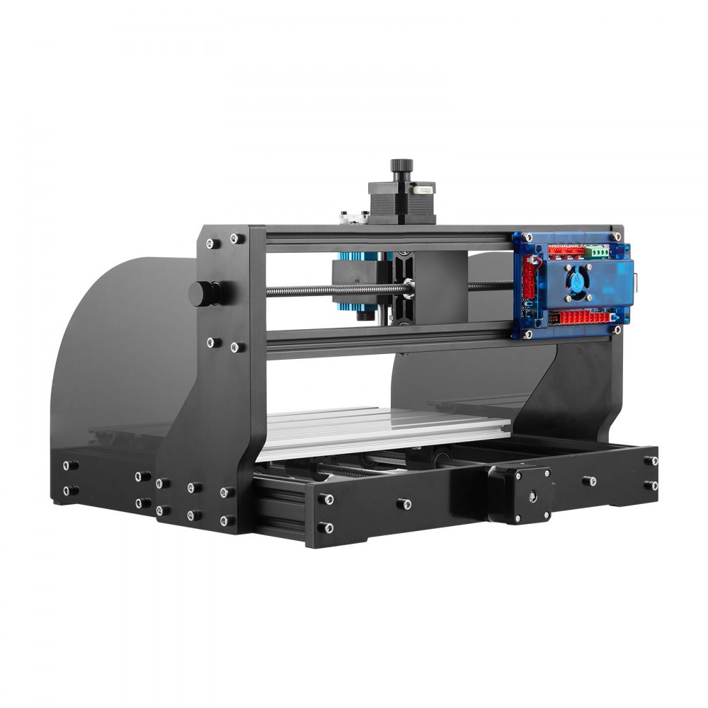 VEVOR CNC 3018 Pro Router CNC 500MW Láser 3 Ejes, Control GRBL, Máquina de Grabado Láser 300×180×45mm, Fresadoras para Madera para Tallado Fresado de Plástico, Acrílico, PVC, Madera