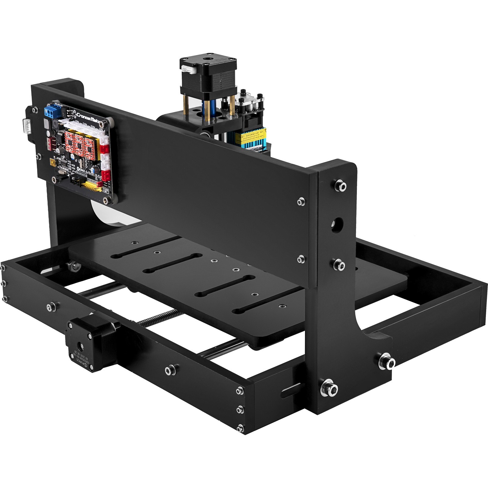 VEVOR Máquina de Grabado Láser CNC Madera 3020, Router Grabador de Láser 5,5W Máquina de Corte de Grabado Madera 3 Ejes Refinados Fresadoras Láser con Control GRBL Área de Grabado 300x200x40mm