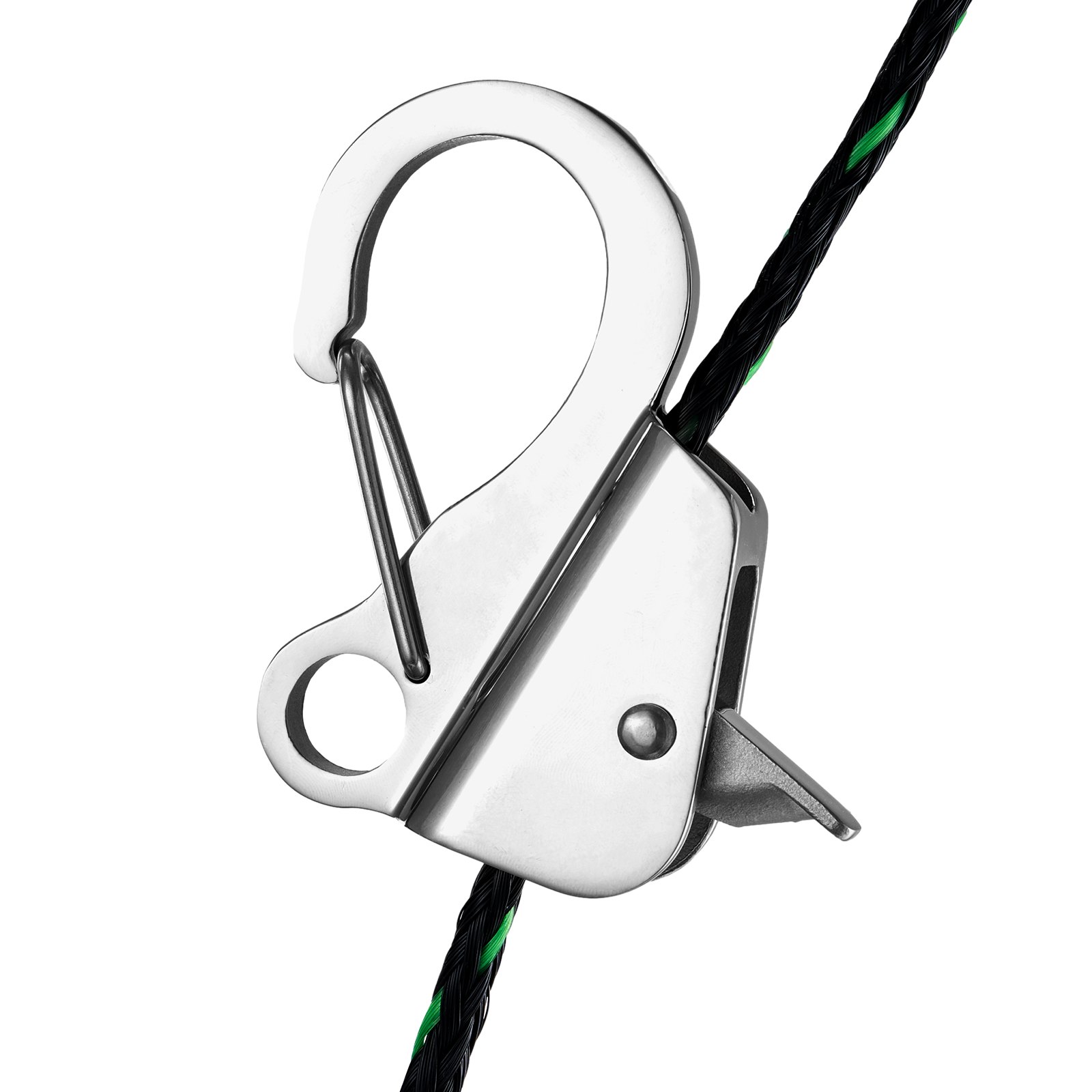 VEVOR Gancho de Anclaje para Barcos de Acero Inoxidable 304 Sistema de Anclaje sin Enredos con Liberación Rápida Gancho de Anclaje para Cuerda de Anclaje de 9,5 a 16 mm Fácil de Usar Soporta 1,7 T