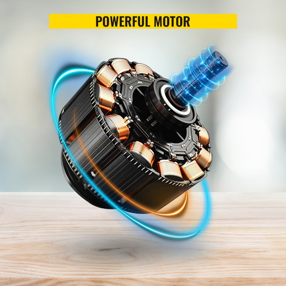 VEVOR Torno para Madera Torno de Madera Profesional 14"x40"  550 W 810-2480 RPM