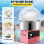 Nuevo Comercial Eléctrica Máquina
para elaborar algodón de azúcar Rose Con Cubierta