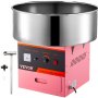 VEVOR Máquina para Hacer Algodón de Azúcar, Diámetro de 21", Máquina Eléctrica Comercial de Algodón de Azúcar, 7 porciones/min, Máquina de Algodón de Azúcar, para Fiestas, Festivales, Carnavales, etc.