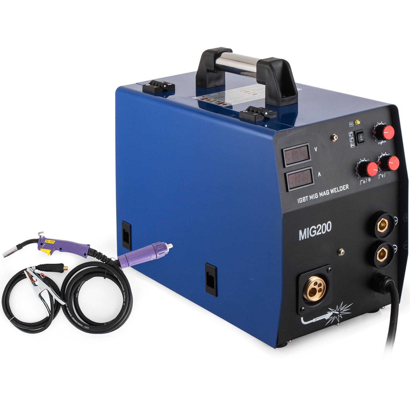 Mig/mag Mma Máquina De Soldadura 200 A Soldadora De Arco Por Puntos 240v/50hz