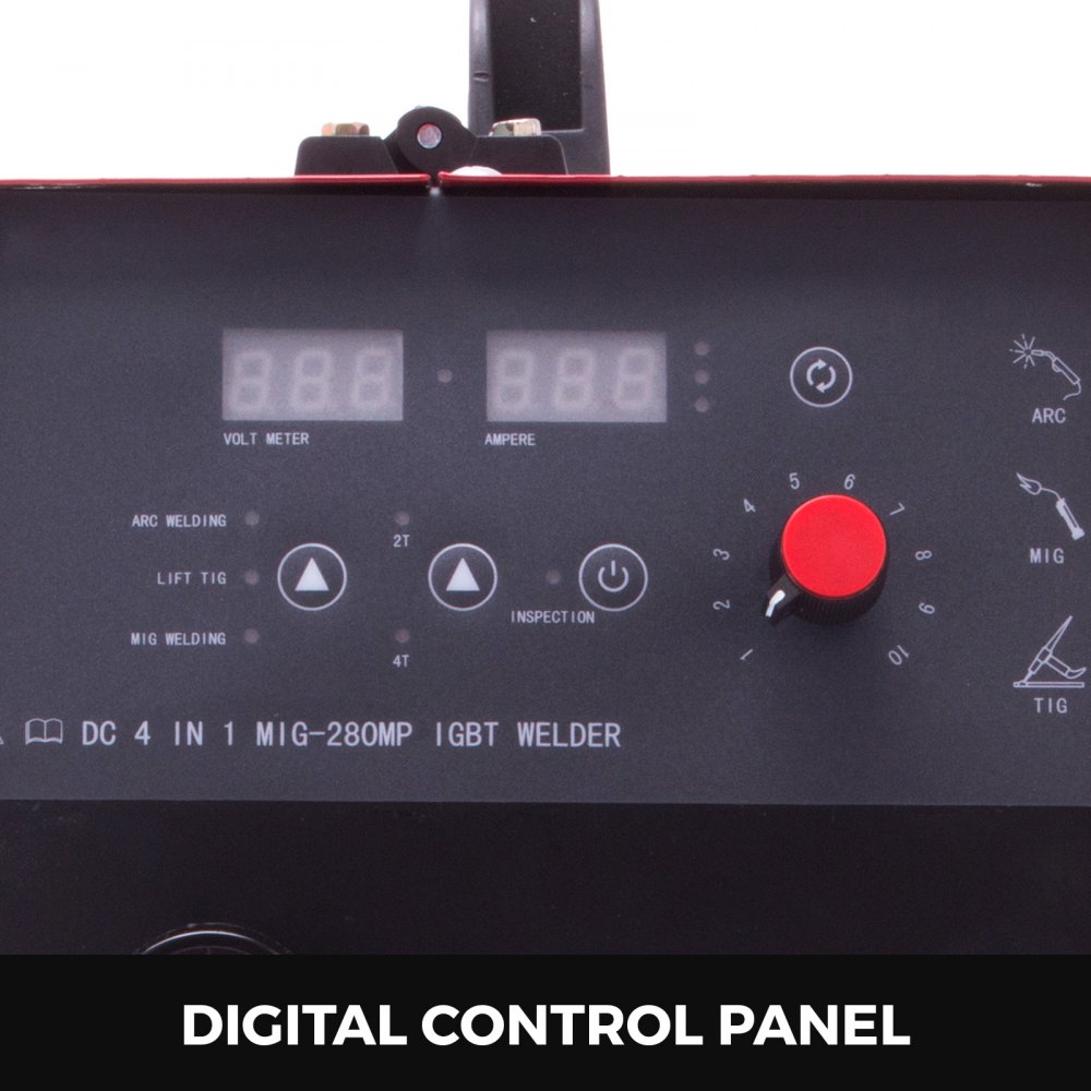 Multiprocesso Soldador Inverter Mig/mag + Mma 280amp Soldadora Pulsado Hf 230v