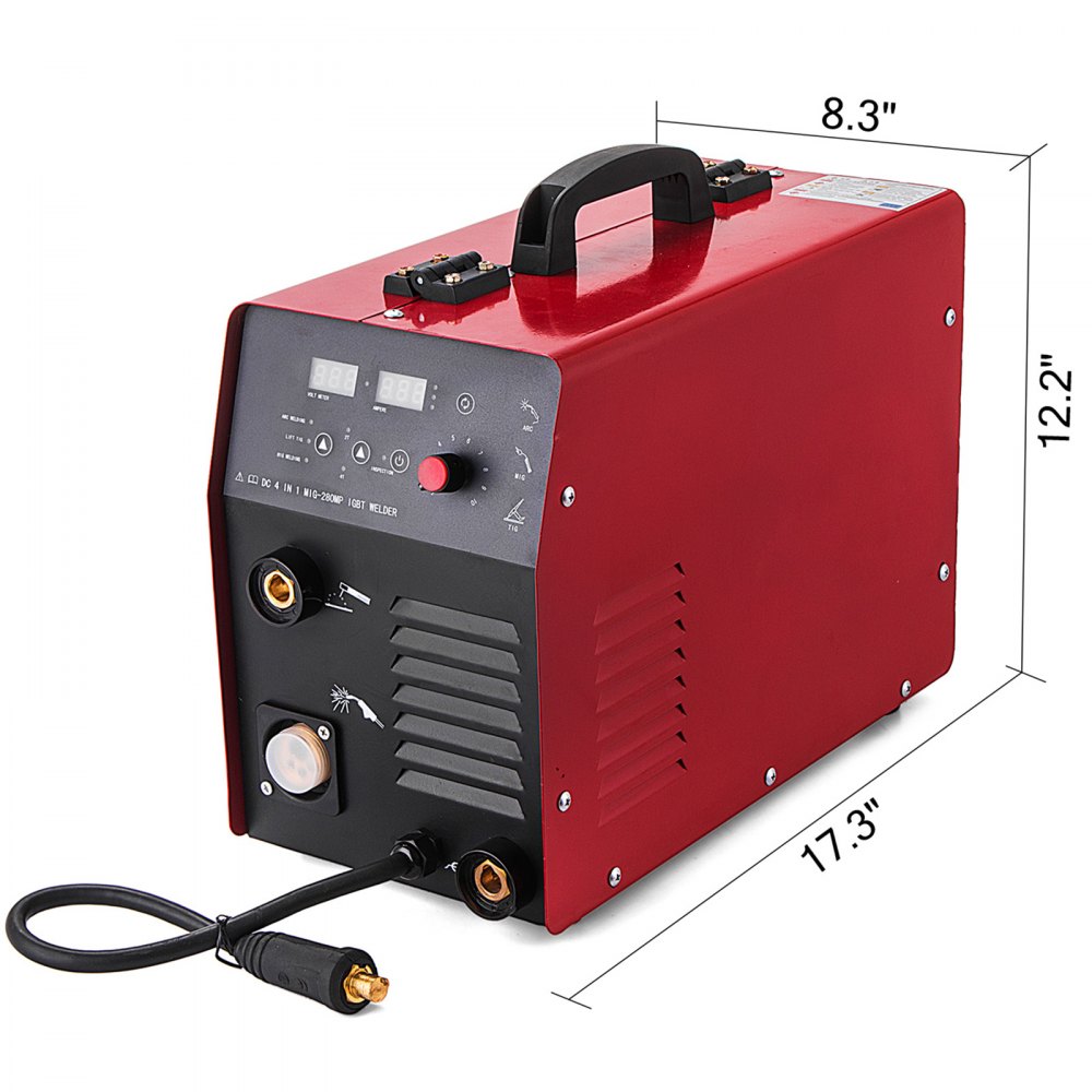 Multiprocesso Soldador Inverter Mig/mag + Mma 280amp Soldadora Pulsado Hf 230v