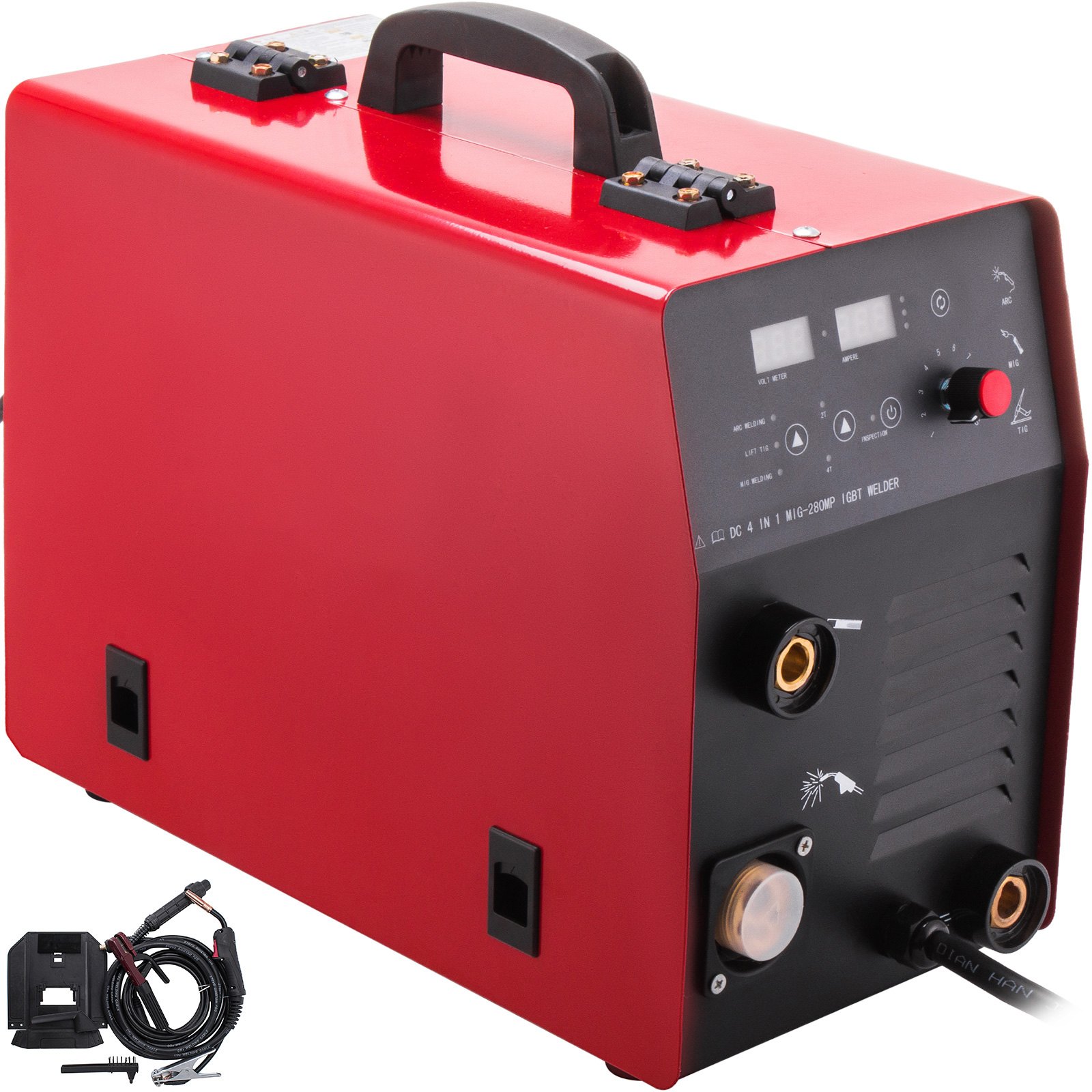 Multiprocesso Soldador Inverter Mig/mag + Mma 280amp Soldadora Pulsado Hf 230v