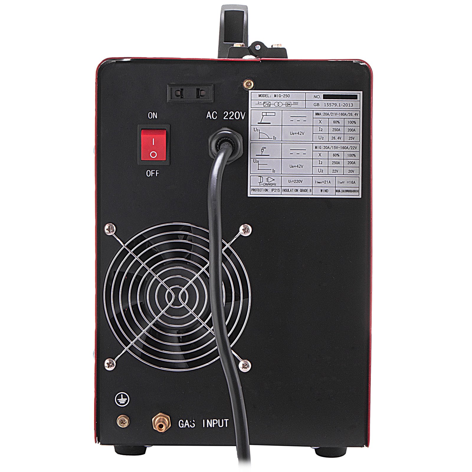 Multiprocesso Soldador Inverter Mig/mag + Mma 280amp Soldadora Pulsado Hf 230v