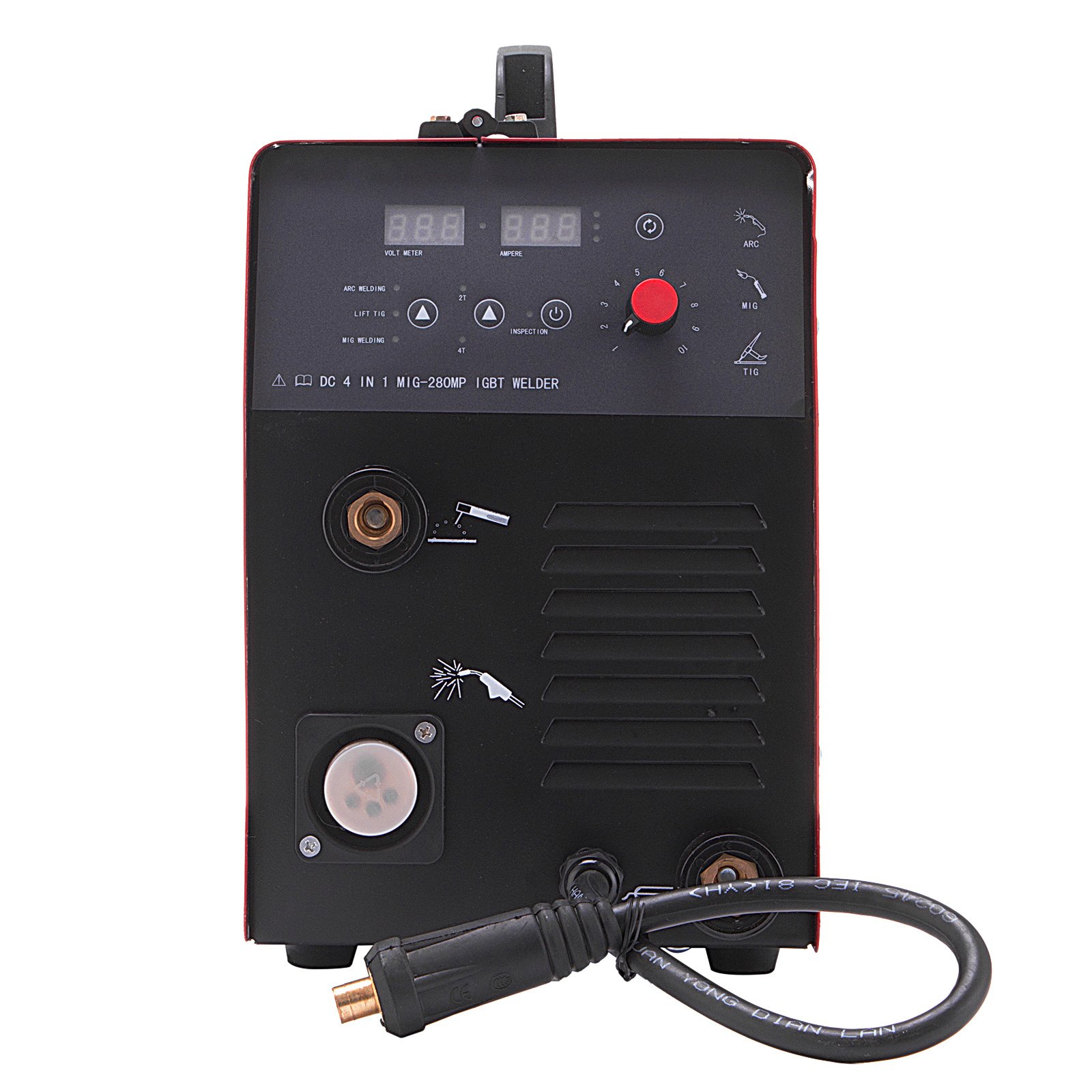 Multiprocesso Soldador Inverter Mig/mag + Mma 280amp Soldadora Pulsado Hf 230v