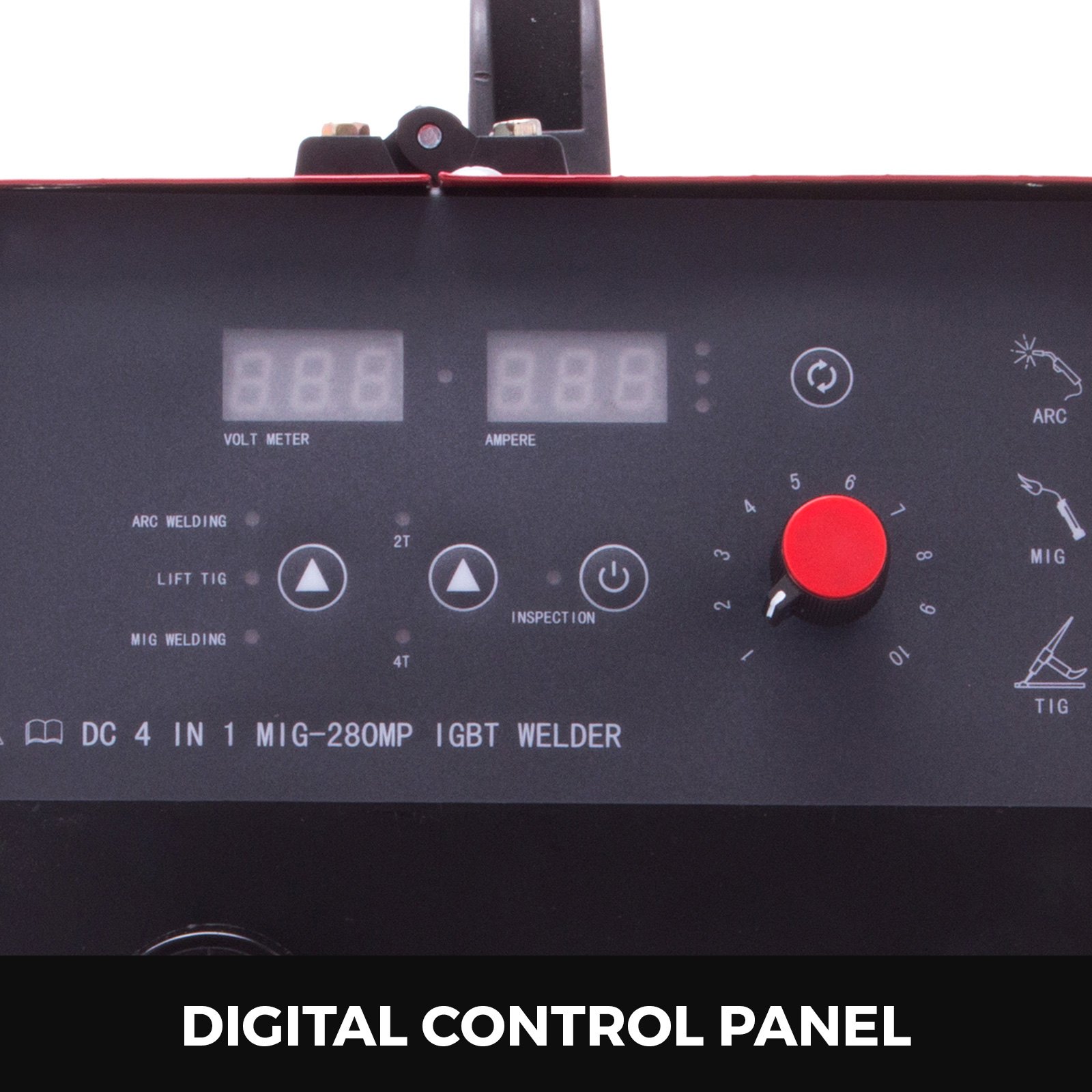 Multiprocesso Soldador Inverter Mig/mag + Mma 280amp Soldadora Pulsado Hf 230v