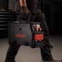 VEVOR 145A MIG Welder, 3-in-1 Lift TIG/Gasless Flux Core/Stick MIG Welding, 220V Synergic Multi-Process Mig Welder Machine with IGBT Inverter, Portable for Metal Fabrication, Home Repair & DIY Project