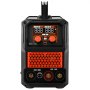 VEVOR 145A MIG Welder, 3-in-1 Lift TIG/Gasless Flux Core/Stick MIG Welding, 220V Synergic Multi-Process Mig Welder Machine with IGBT Inverter, Portable for Metal Fabrication, Home Repair & DIY Project