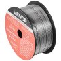 VEVOR Alambre de Soldadura MIG con Núcleo Fundente, E71T-GS, 0,9 mm, 0,9 kg, Acero Dulce sin Gas, con Bajas Salpicaduras para Soldadura por Arco en Cualquier Posición, para Exteriores, 3 Rollos