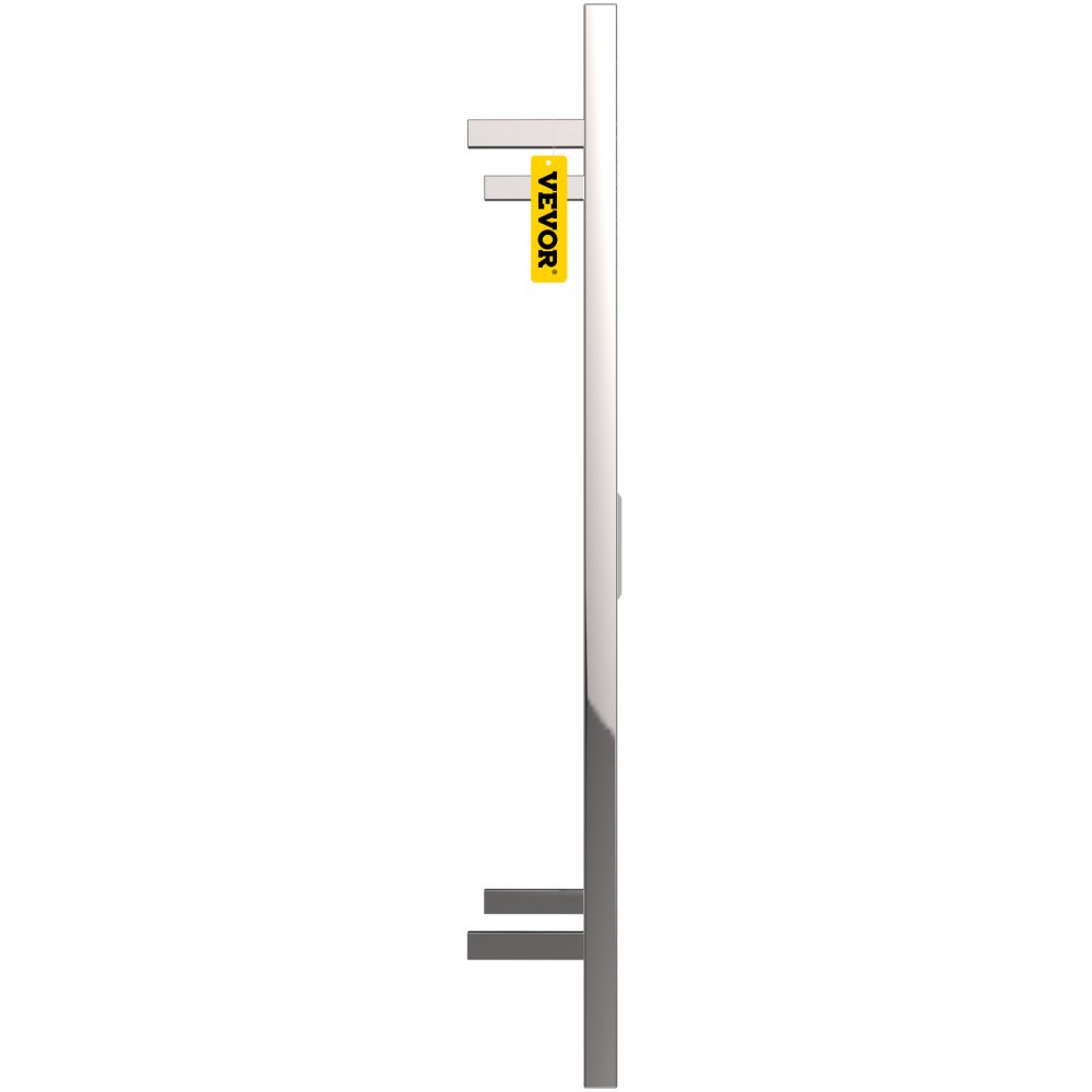 VEVOR Radiador Toallero Eléctrico 10 Barras Calentador de Toallas 220V 124W Toallero Calentado Acero Inoxidable Secatoallas de Baño IP55 2 Modos Seca y Calienta Toallas Capacidad de Carga de 11 libras