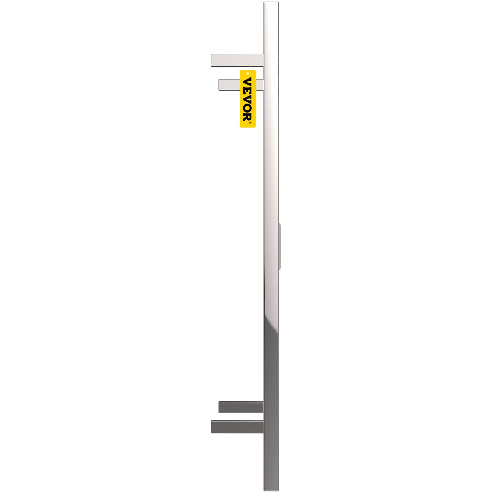 VEVOR Radiador Toallero Eléctrico 10 Barras Calentador de Toallas 220V 124W Toallero Calentado Acero Inoxidable Secatoallas de Baño IP55 2 Modos Seca y Calienta Toallas Capacidad de Carga de 11 libras