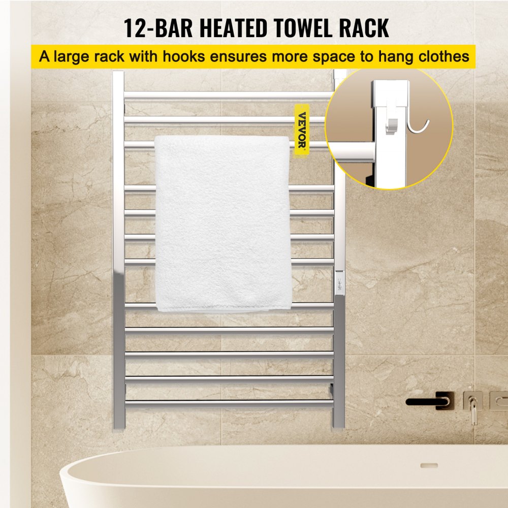 Calienta toallas para baño Plaza eléctrico de 10 bares de la rampa de  secado - China Calentador de toallas, toallas Racks