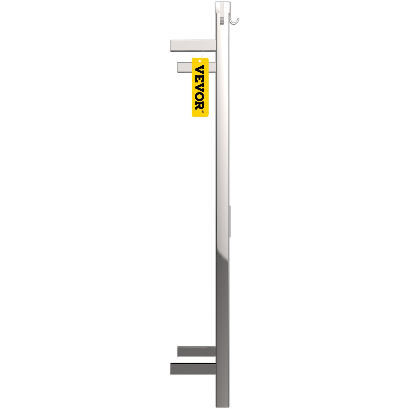 VEVOR Radiador Toallero Eléctrico 12 Barras Calentador de Toallas 220V 135W Toallero Calentado Acero Inoxidable Secatoallas de Baño IP55 2 Modos Seca y Calienta Toallas Capacidad de Carga de 11 libras