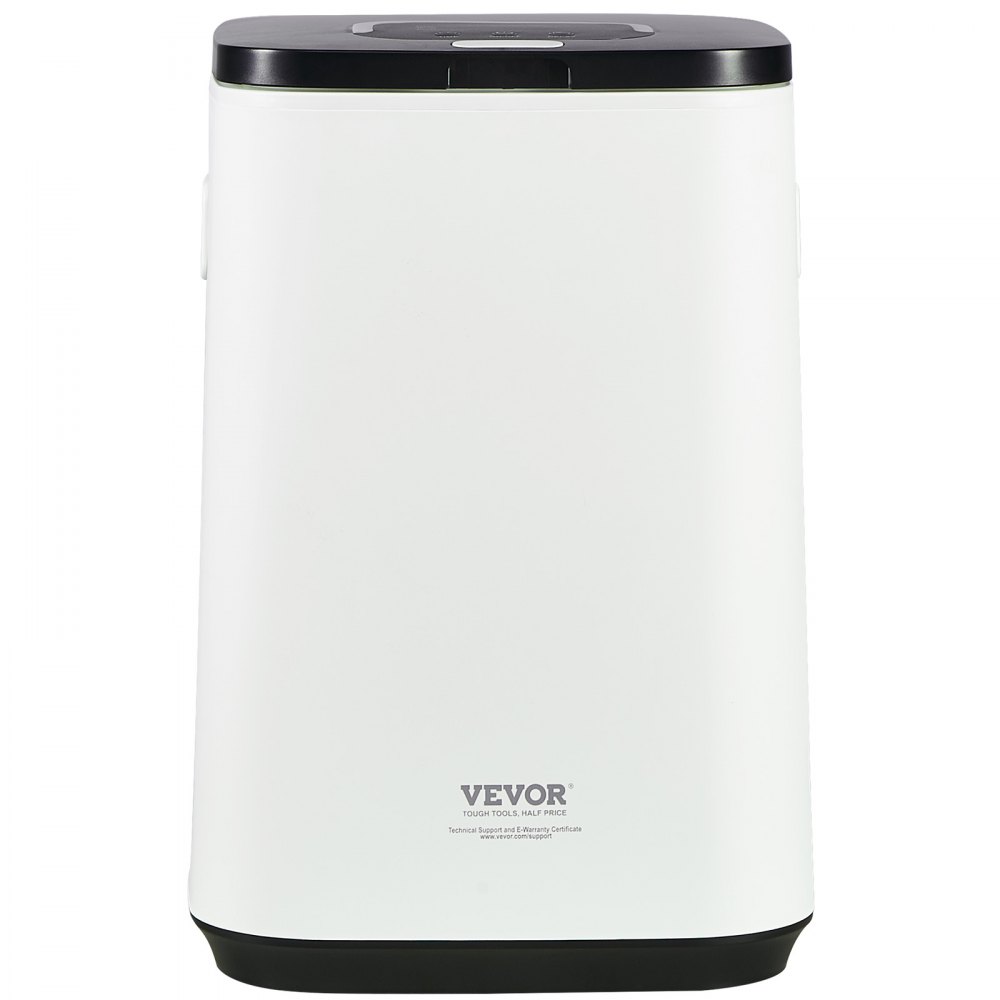 VEVOR 20L Large Towel Warmer Bucket, Towel Warmer with LED Screen and U-Shaped Indicator Light, Smart Towel Warmer with Adjustable Timer for Bathroom, Bathrobe, Blanket and Pajamas, Automatic Shut-Off, White