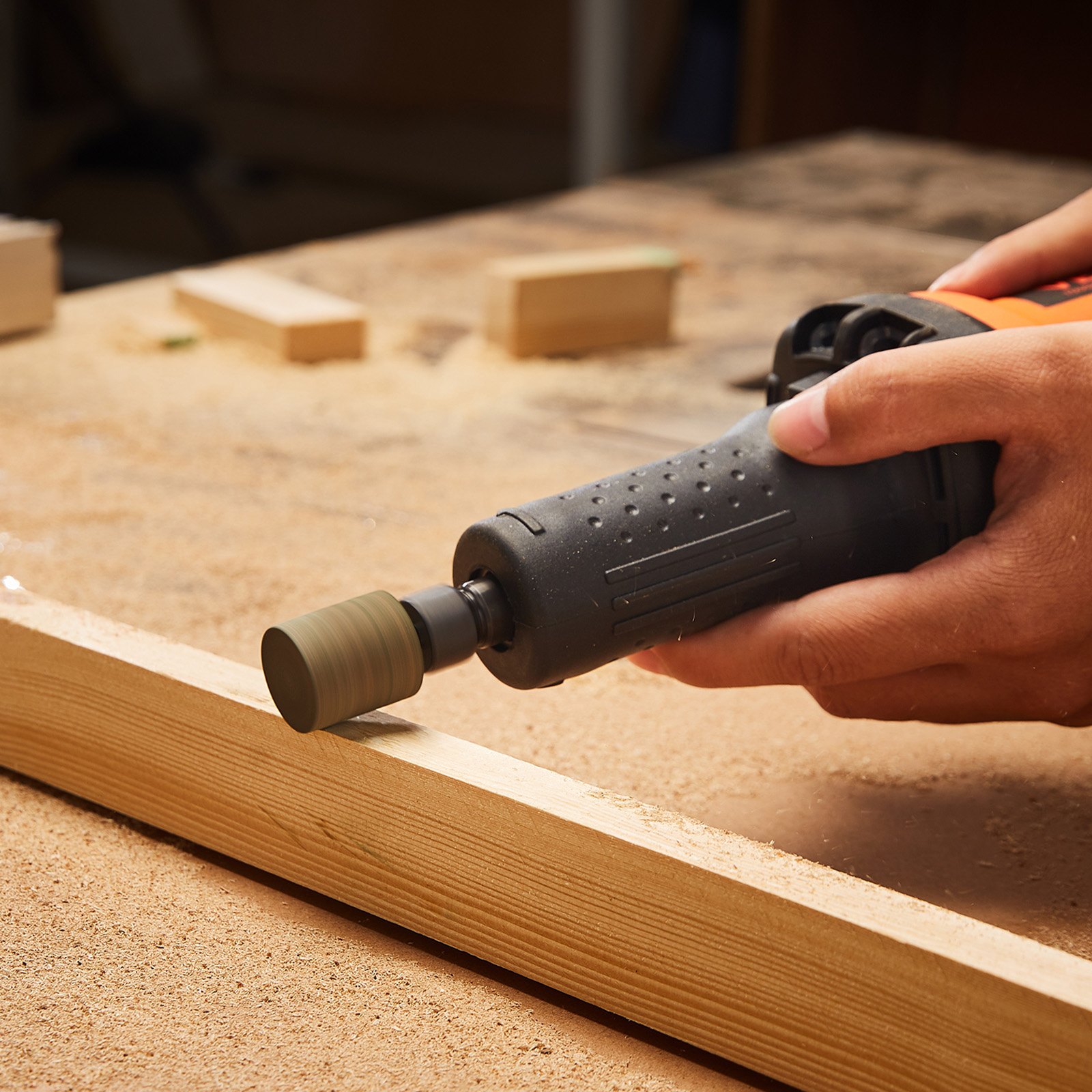 VEVOR Amoladora de Troquel Eléctrica 820W Amoladora Recta 7000-30000rpm Amoladora de Troquel Neumática 6 Velocidades con Cable de 1,8m Pinza 3mm y 6mm Funcionamiento Silencioso para Lijar Pulir Cortar