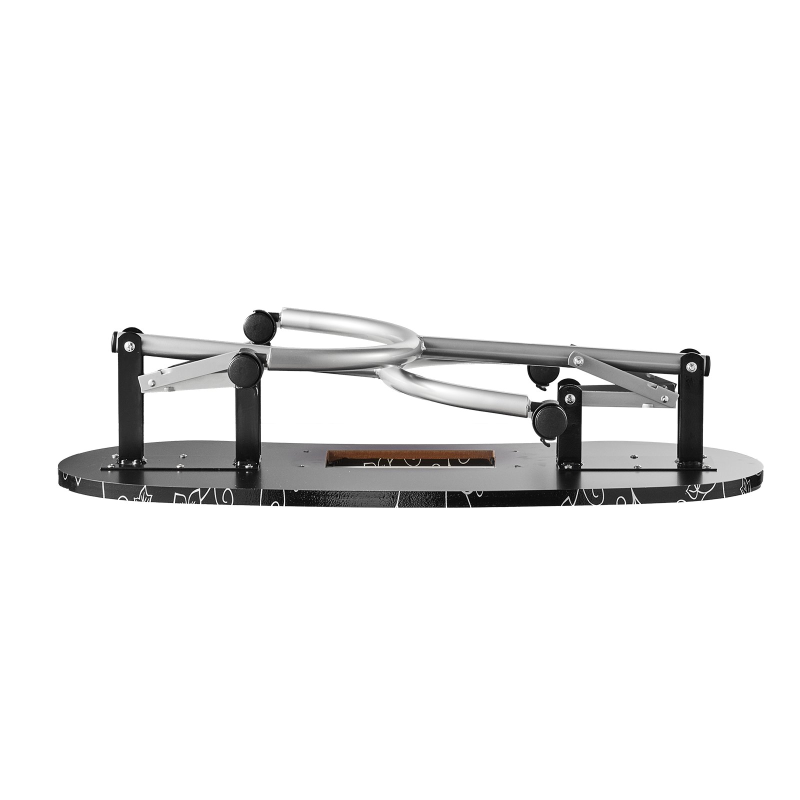 VEVOR Mesa de Manicura Portátil, Mesa de Manicura Plegable Colector de Polvo Eléctrico Tecnología de Uñas Móvil 4 Ruedas 3 Bolsas de Polvo Lámpara LED Plegable, MDF para Spa, Salón de Belleza, Hogar