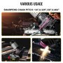 VEVOR Afilador de Cadenas, 230W Afilador de Motosierra, 3000RPM Afilador para Cadenas de Motosierra, 145mm para Pulir Afilar Moler Cadenas