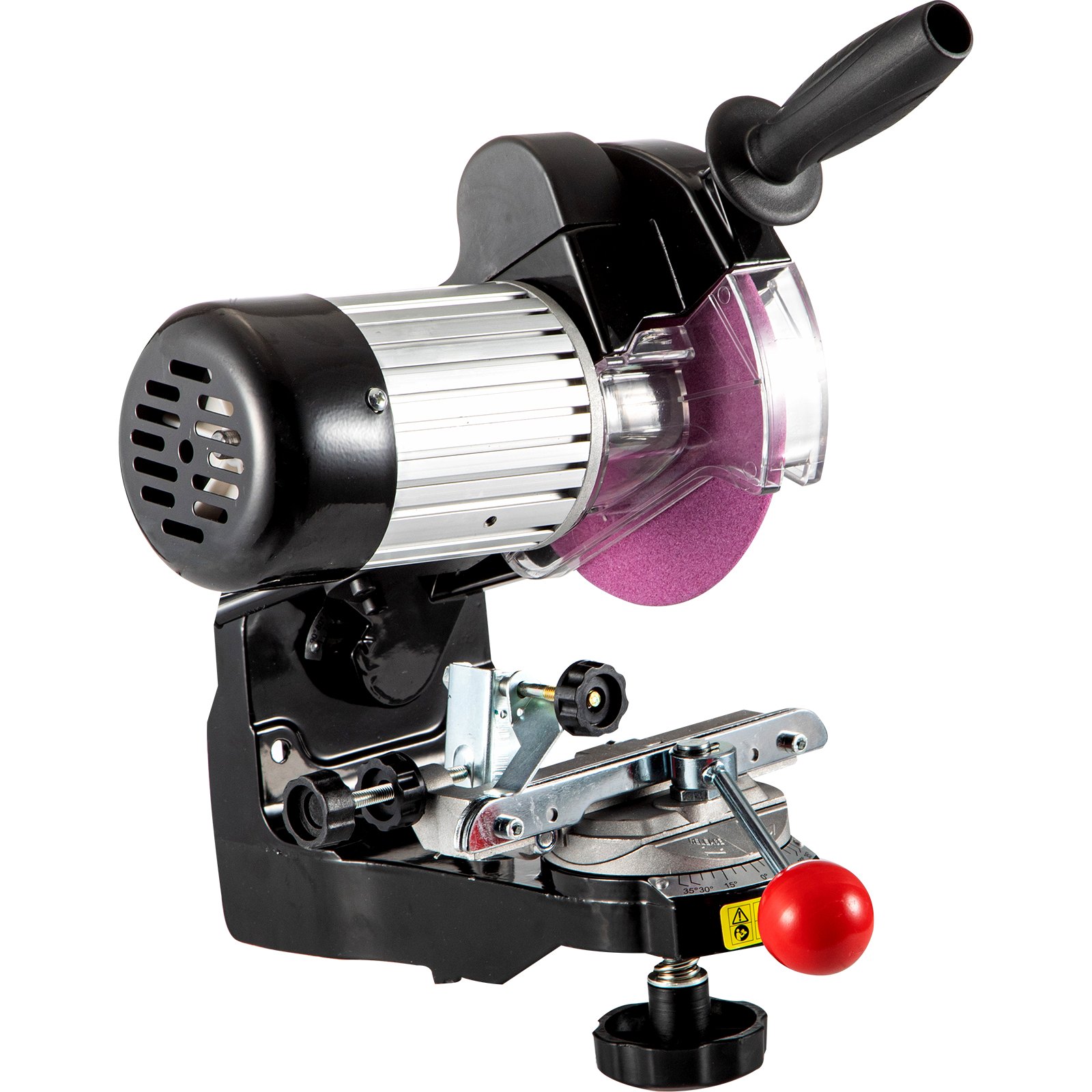 VEVOR Afilador de Cadenas, 230W Afilador de Motosierra, 3000RPM Afilador para Cadenas de Motosierra, 145mm para Pulir Afilar Moler Cadenas