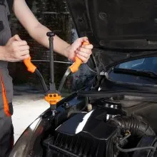 VEVOR Remachadora Manual de Tuerca de Remache Alicates de Inserción Roscada de 35cm con 7 Mandriles 70 Tuercas de 7 Tamaños Herramienta de Remachado con Estuche Portátil para Construcción de Bricolaje