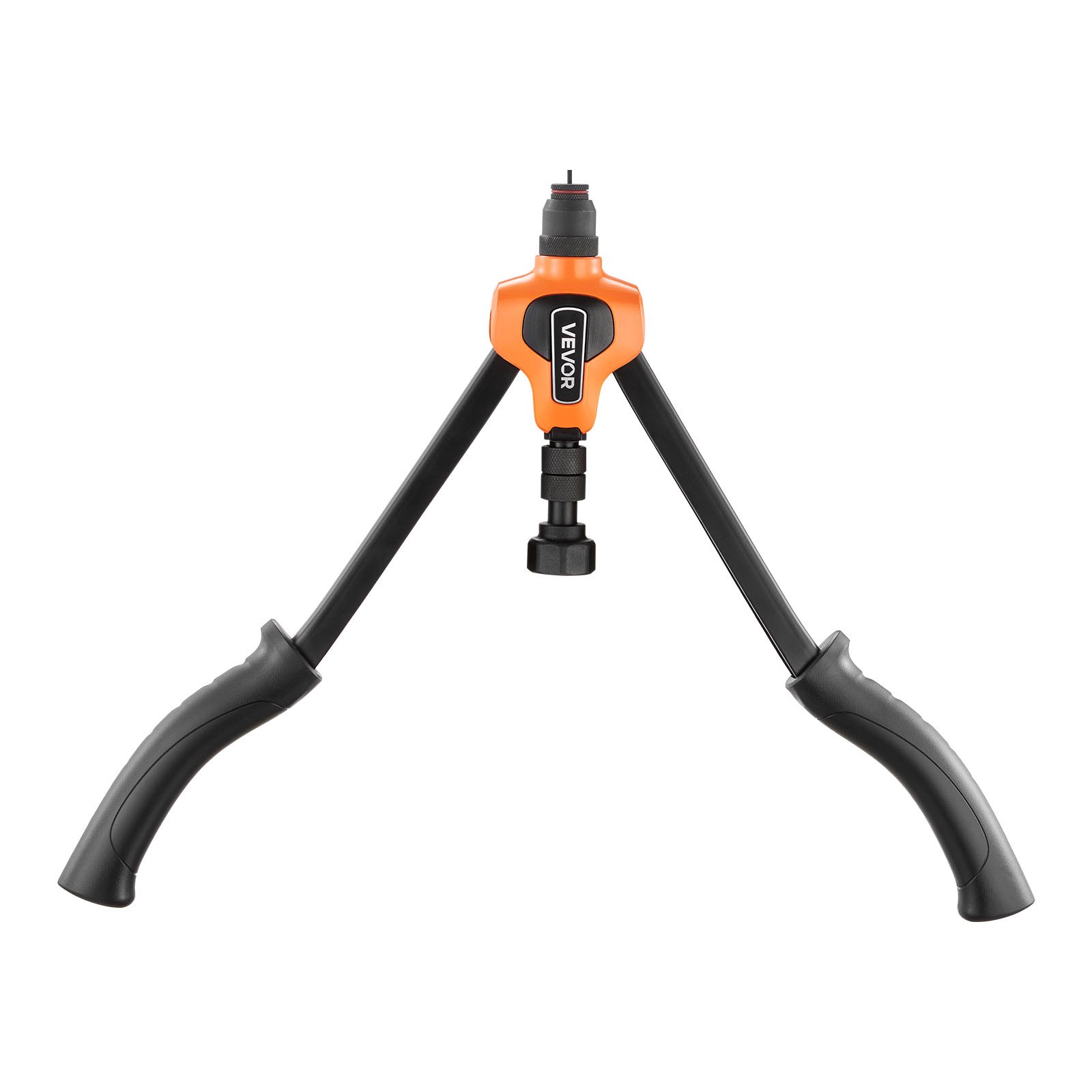 VEVOR Remachadora Manual de 42 cm, Kit Completo para Instalación y Reparación en Casa, con 13 Mandriles Métricos y SAE, 130 Tuercas y Estuche de Transporte, 420 x 160 x 45 mm, Naranja y Negro