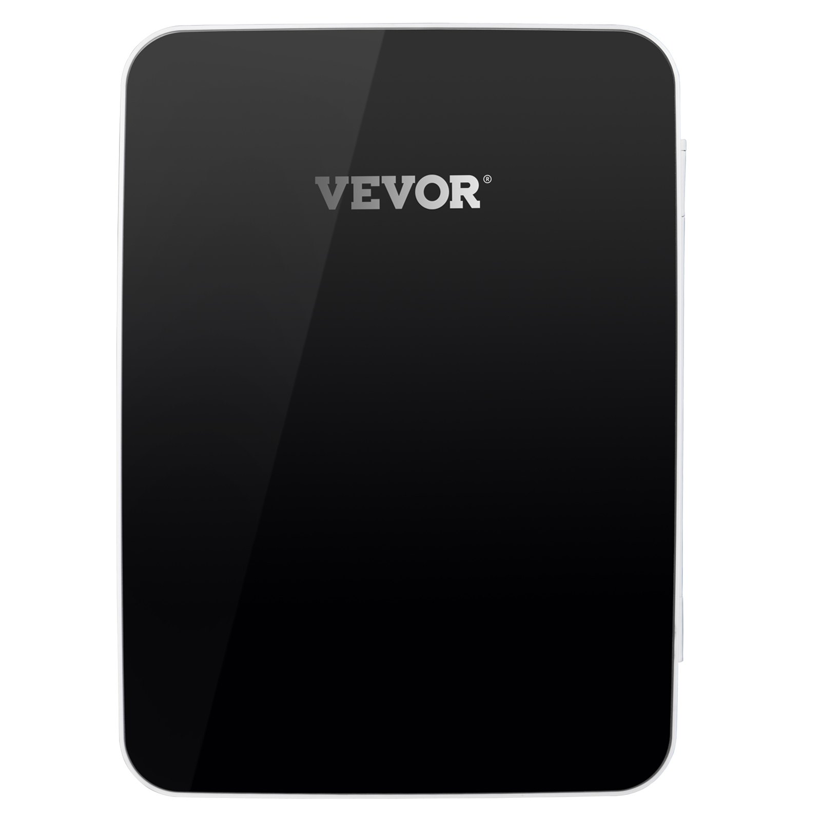 VEVOR Mini Nevera Pequeña Portátil 220V/12V 48W 10L Mini Refrigerador Compacto 26x25x35cm Mini-Frigorífico Portátil Negro con Función de Frío y Calor para Maquillaje Cuidado la Piel Material ABS Coche