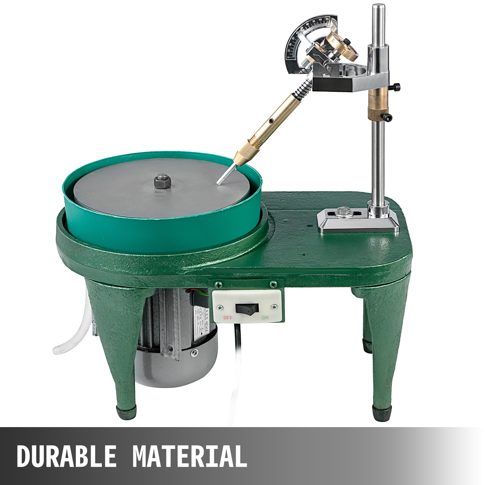 Máquina De Facetado De Gemas De 180w Pulidora De Joyas De 2800rpm φ 200mm